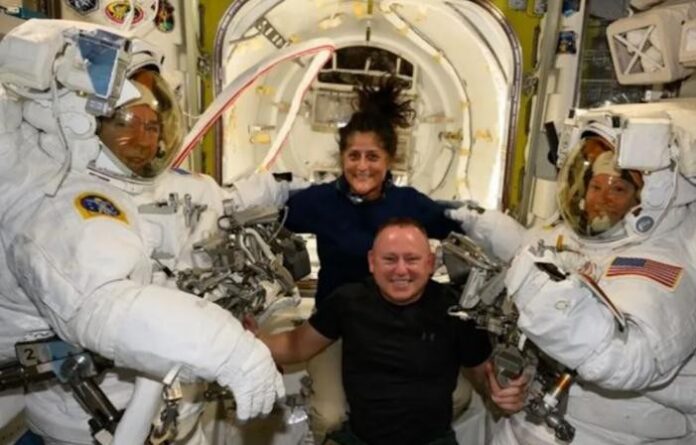 Sunita Williams and Barry Wilmore's