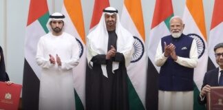 ਭਾਰਤ-ਯੂ.ਏ.ਈ ਗੱਲਬਾਤ ਤਹਿਤ 200 ਅਰਬ ਡਾਲਰ ਦੇ ਵਪਾਰ ਦਾ ਟੀਚਾ ਰੱਖਿਆ ਗਿਆ India-UAE talks